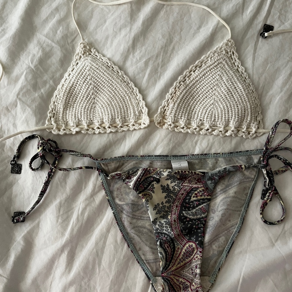 Zimmermann Crochet Bikini